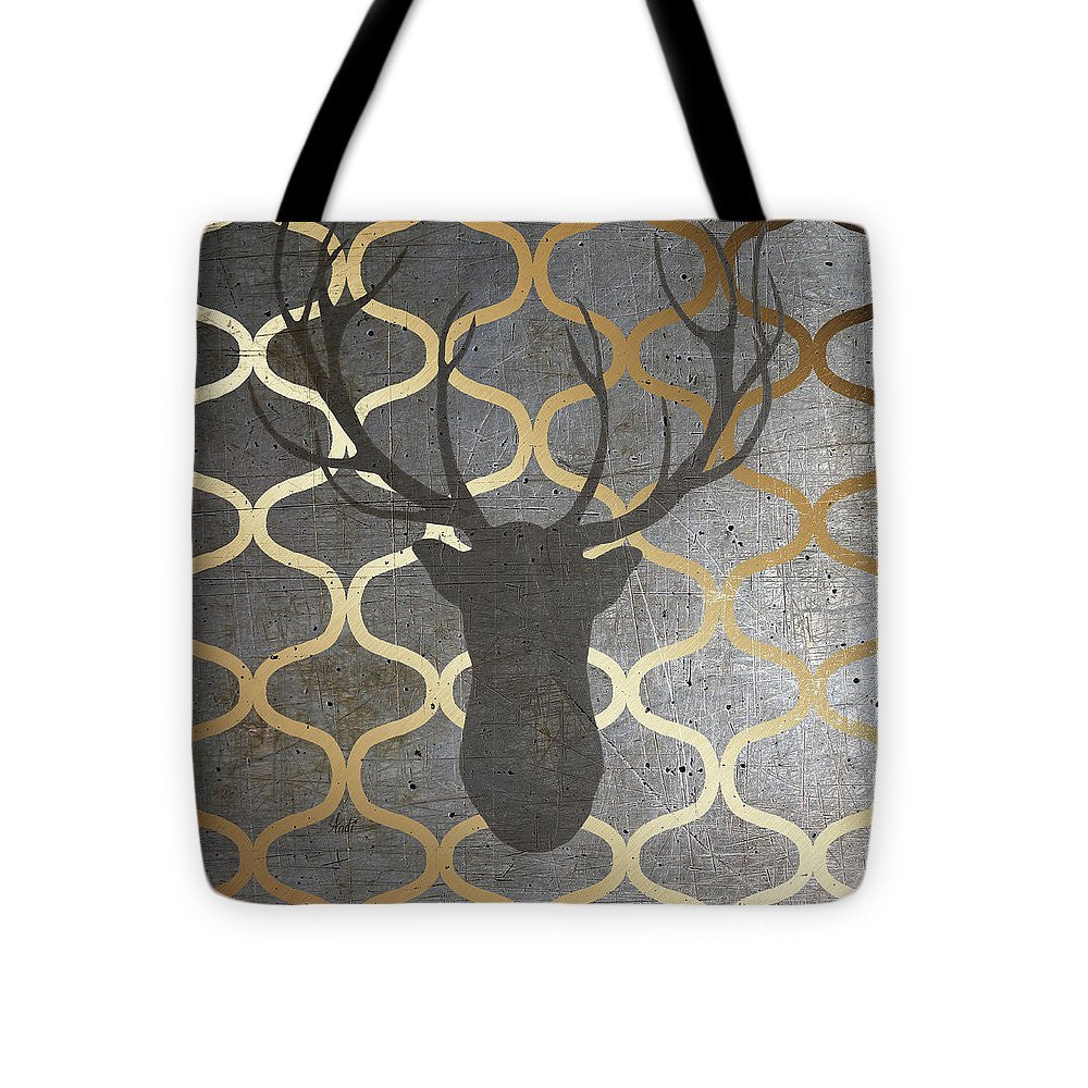 Metallic Deer Nature Tote Bag - Casual Bags