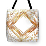 Gold Diamond Tote Bag - Casual Bags