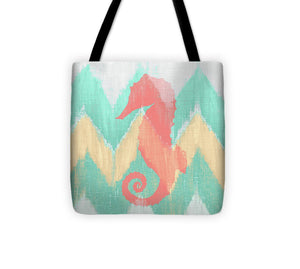 Sea Creature On Chevron II Tote Bag - Casual Bags