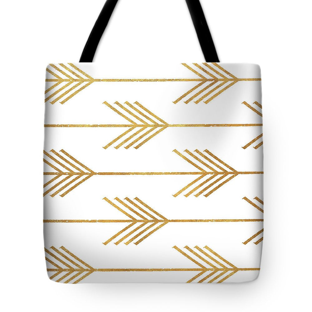 Golden Arrows I Tote Bag - Casual Bags