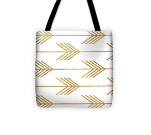 Golden Arrows I Tote Bag - Casual Bags