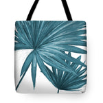 Blue Palmera II Tote Bag - Casual Bags