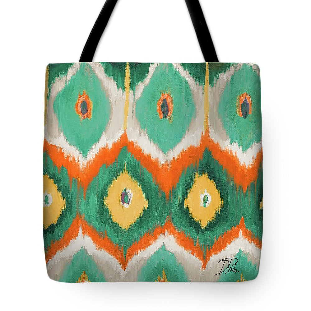 Tropical Ikat II Tote Bag - Casual Bags