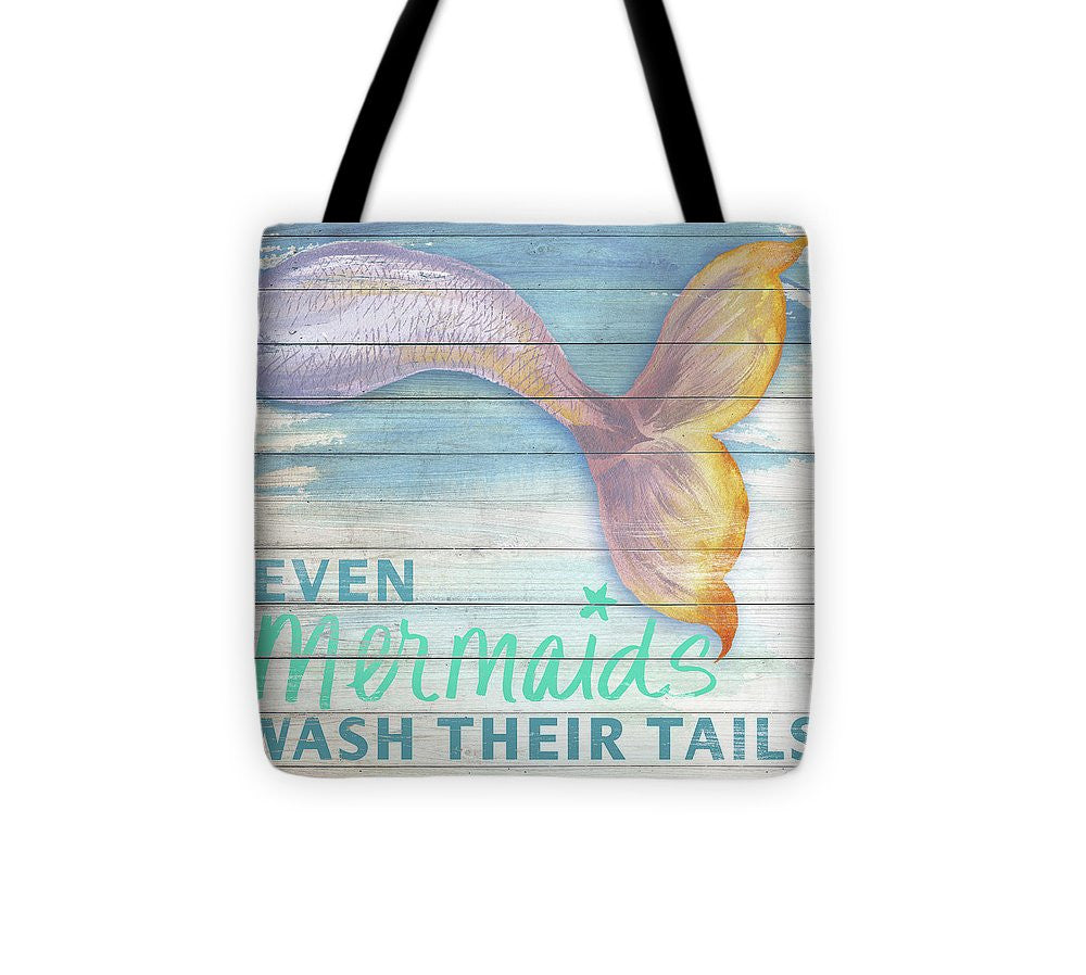 Mermaid Bath II Tote Bag - Casual Bags