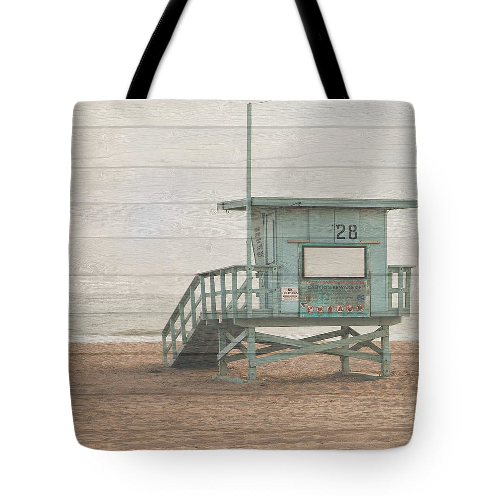 Life Guard White Wash Tote Bag - Casual Bags