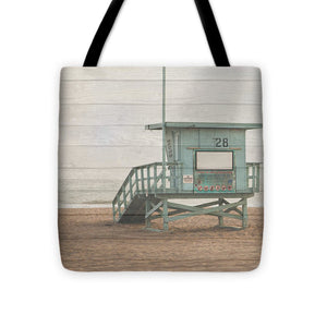 Life Guard White Wash Tote Bag - Casual Bags