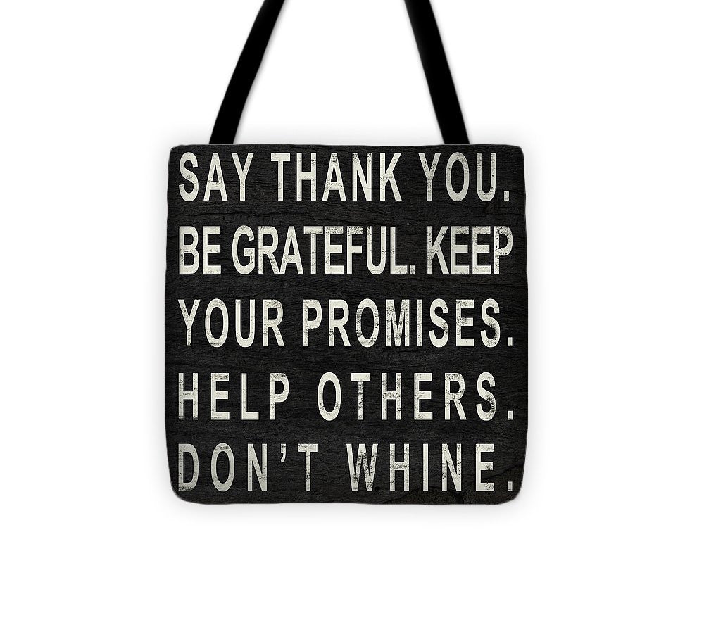 Say Thank You Tote Bag - Casual Bags