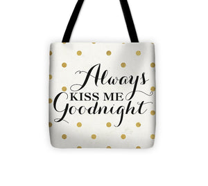 Love Words Black II Tote Bag - Casual Bags