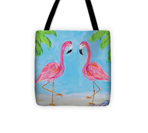 Fancy Flamingos IIi Tote Bag - Casual Bags