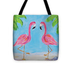 Fancy Flamingos IIi Tote Bag - Casual Bags