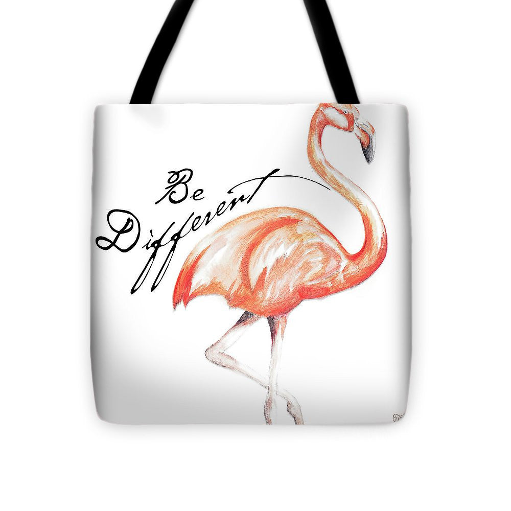 Be Different Flamingo I Tote Bag - Casual Bags